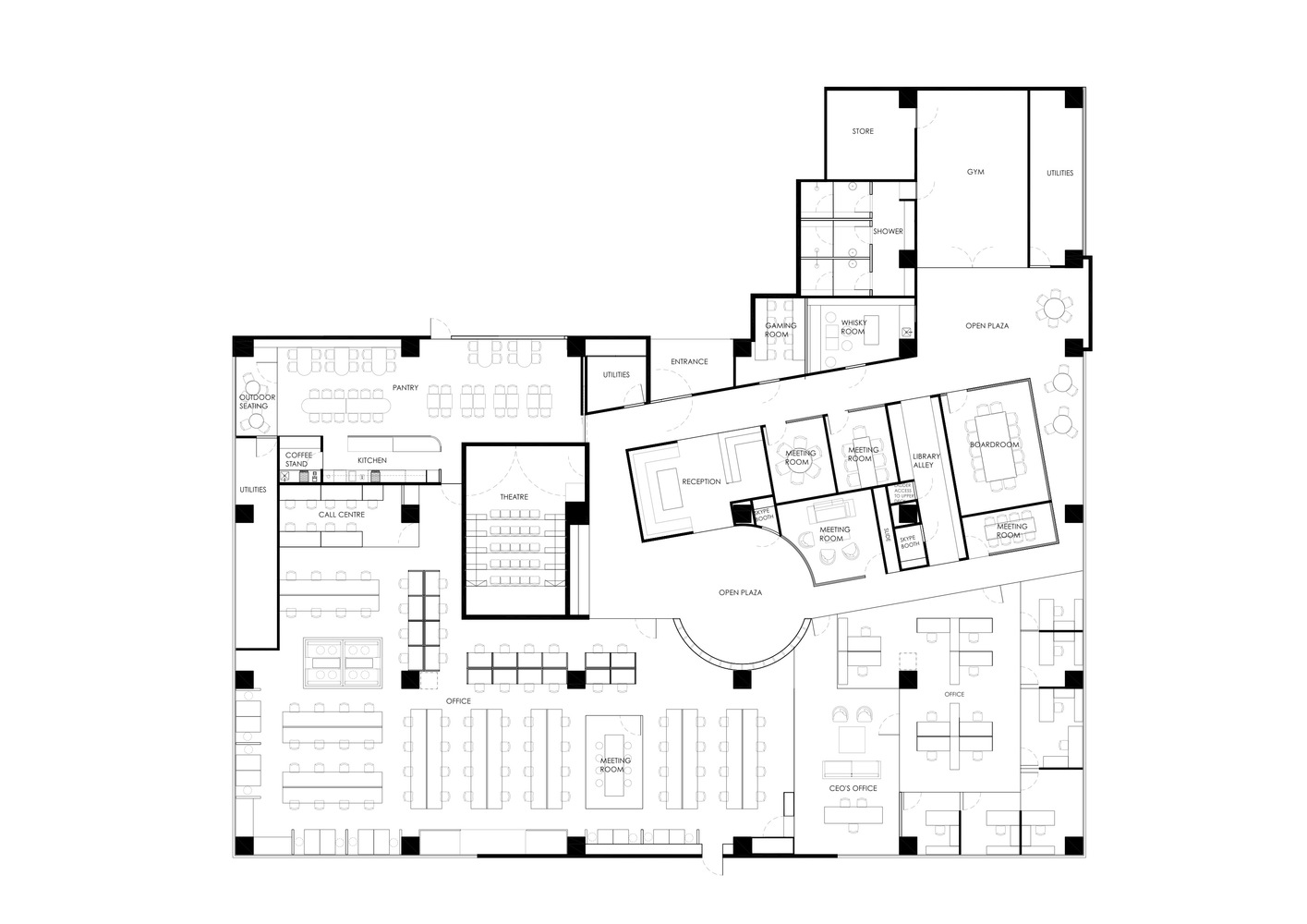 HONESTBEE_OFFICE_PLAN_150_WITH_ANNOTATIONS