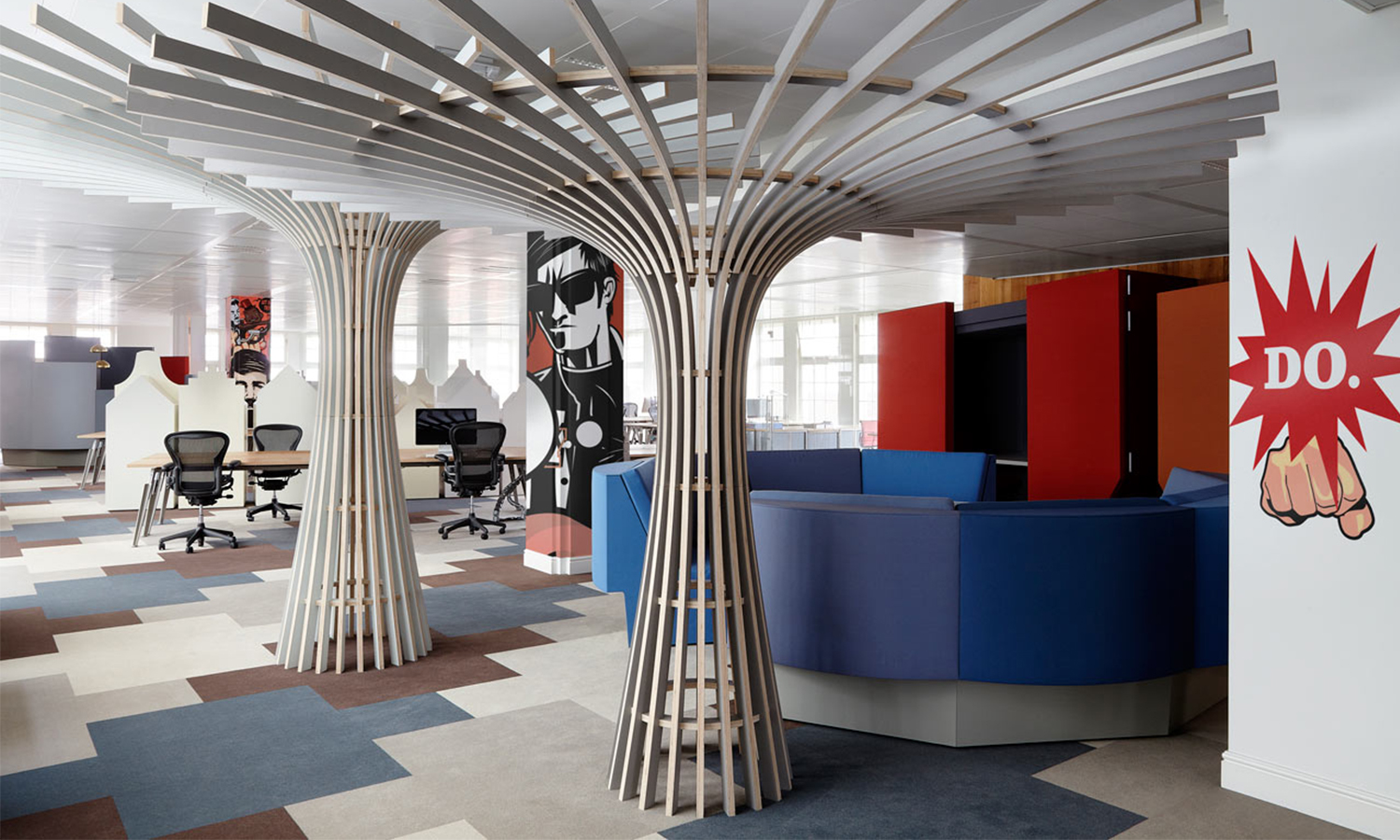 An Ad Agency’s Seriously Surprising New Office Space-办公
