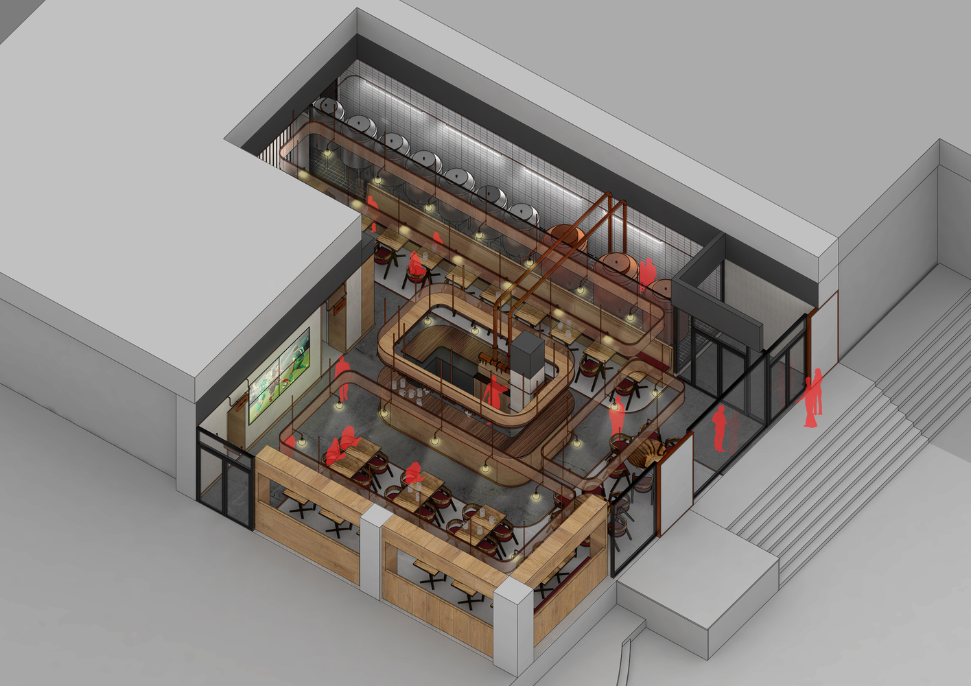 LATITUDE-DONGLI-BREWERY-DRAWINGS-AXONOMETRIC