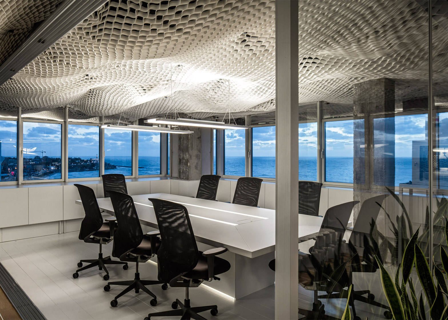 prs-offices-paritzki-liani-architects-interiors-ceiling-geo-cell-tel-aviv-israel-colour_dezeen_1568_3