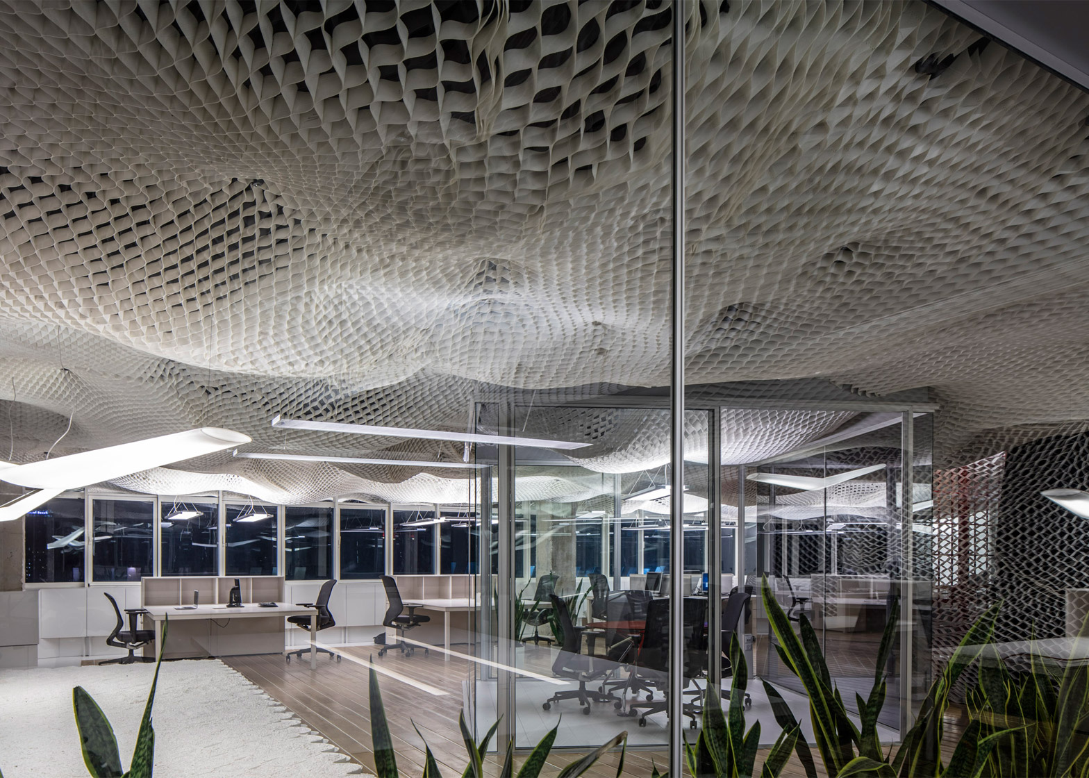 prs-offices-paritzki-liani-architects-interiors-ceiling-geo-cell-tel-aviv-israel-colour_dezeen_1568_6