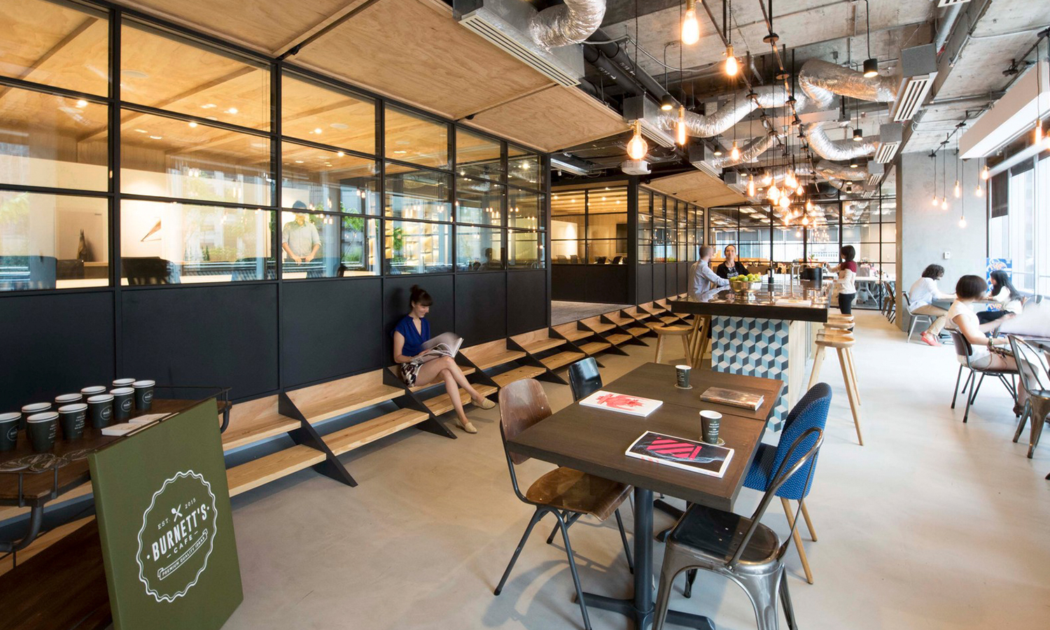 洛杉矶Google谷歌开放式办公空间 – SOHO设计区