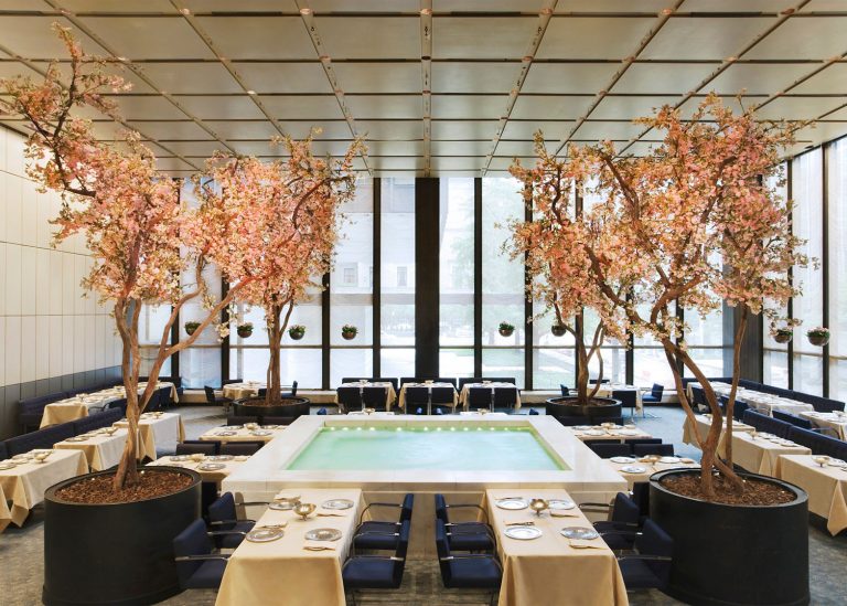 纽约曼哈顿·精品四季餐厅设计