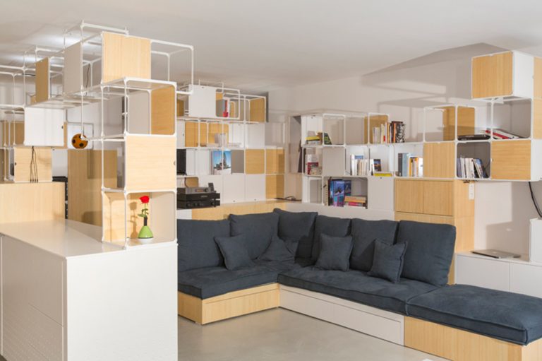 巴黎多功能模块化公寓设计