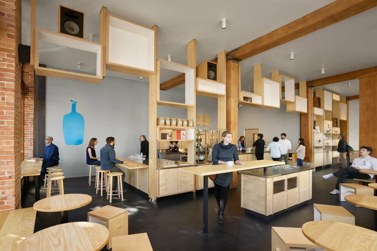 旧金山·蓝瓶子(Blue Bottle Coffee)咖啡店