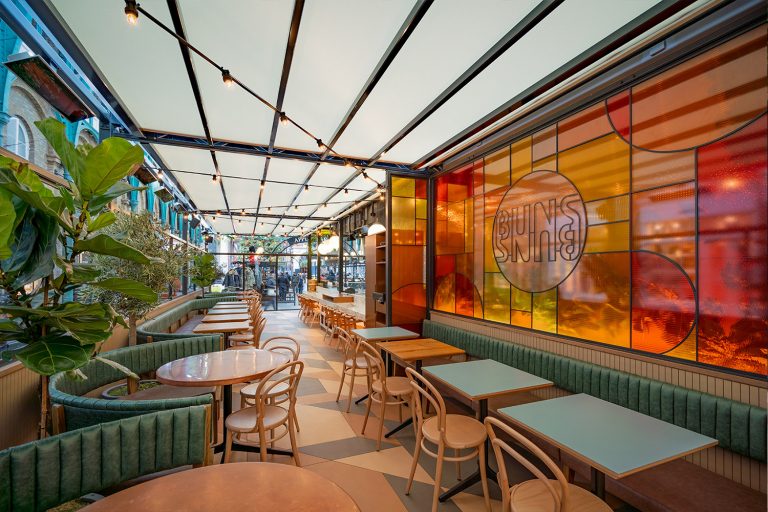 伦敦·Buns&Buns创意酒吧餐厅设计