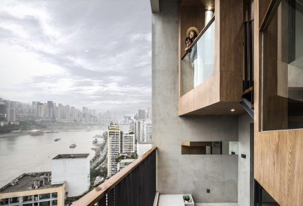 重庆·“月河对影”住宅改造的网红民宿