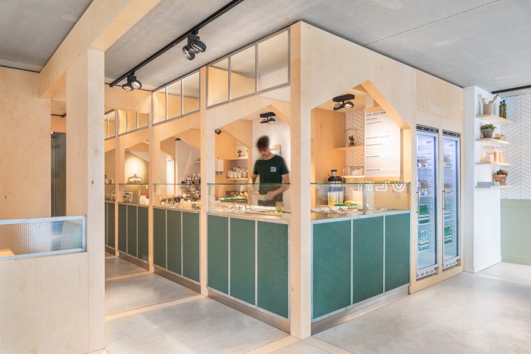 荷兰阿姆斯特丹·SLA沙拉轻食餐厅设计