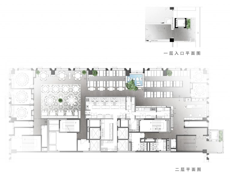 北京·“潇湘府”餐饮空间设计 / IN.X 屋里门外 - 【SOHO设计区】