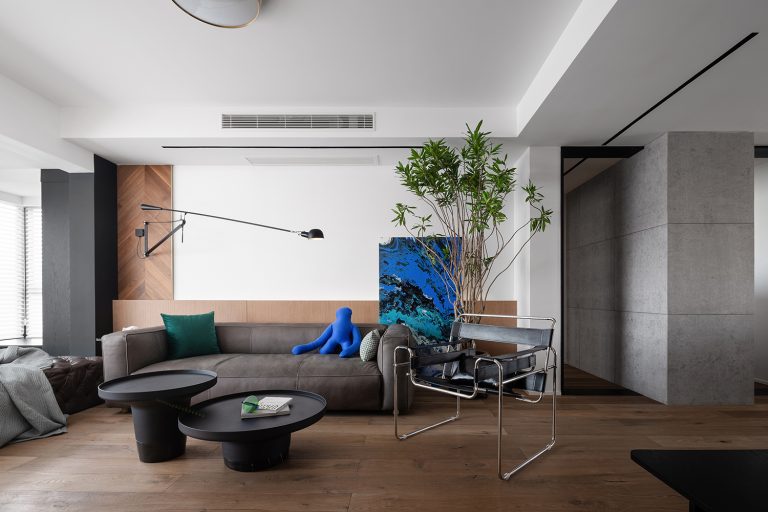 宁波·“更多坐下来空间的家”平层私宅设计 / 0.5m Studio