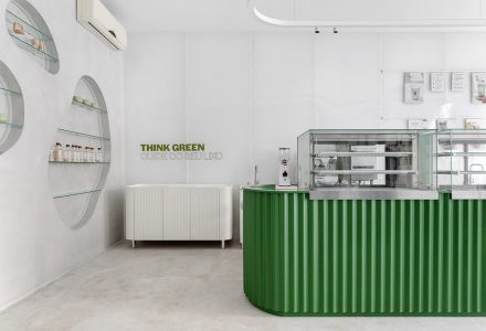 巴西·Green Blood抹茶咖啡店设计