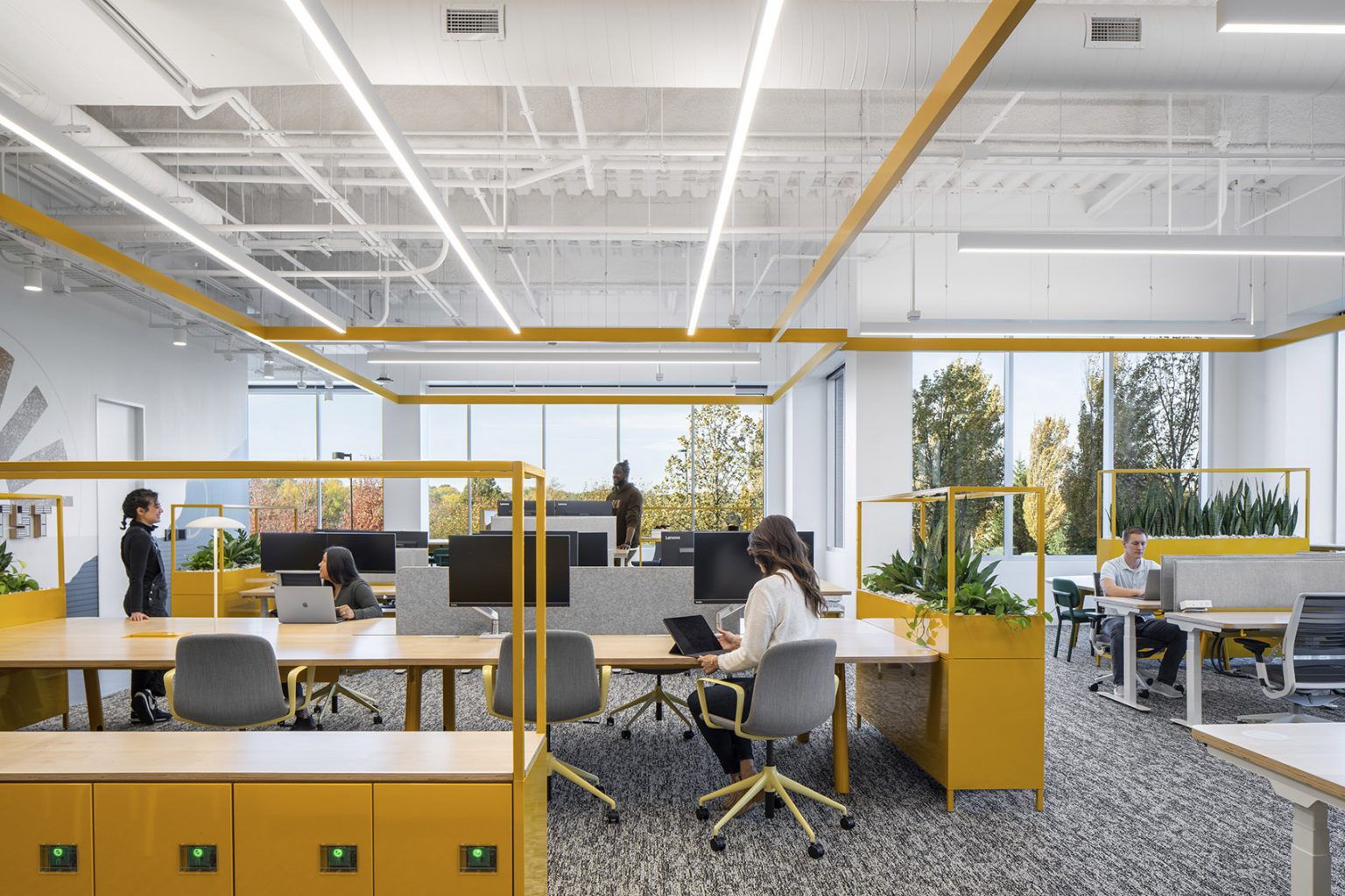 美国奥马哈·“领英LinkedIn”办公空间设计 / Gensler - 【SOHO设计区】