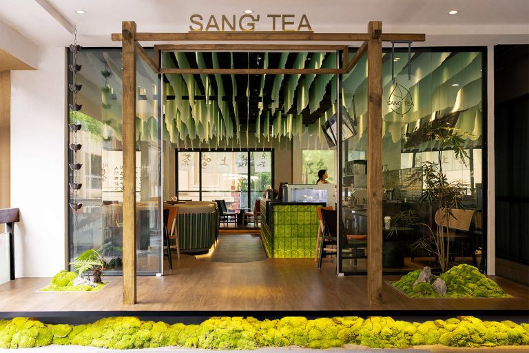 杭州·“SANG TEA桑茶”茶饮空间设计 / 知见